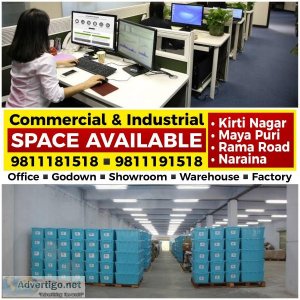 Warehouse for Rent in Delhi Rama Road