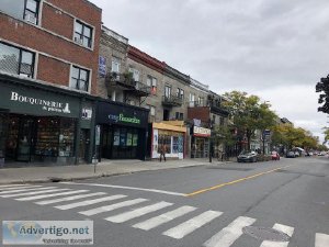 Renovated commercial space 1700 sqft Mont-Royal East Plateau-Mon