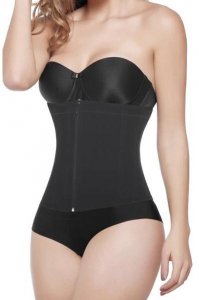 Hourglass Clip And Zip Short Torso Waist Trainer 1024E