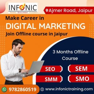 Join best digital marketing coaching jaipur- infonic training