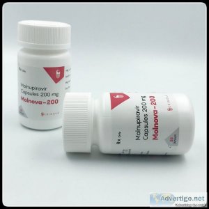 Molnupiravir capsules 200 mg price in india - molnova