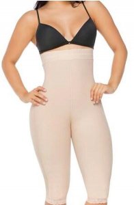 High waist Moderate Compression butt lifting capris 0219