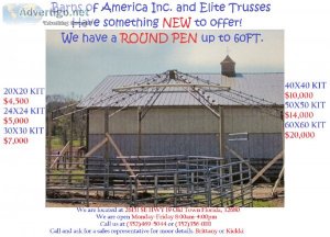 Barns of America Inc. (New Round Pen)