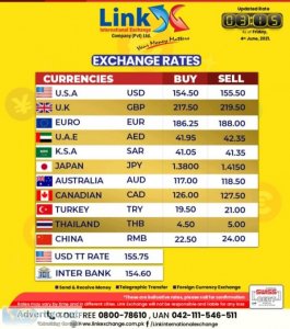 Link international exchange