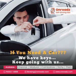 Onroadz self drive car in chennai