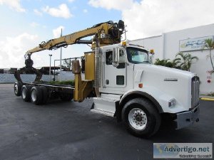 2013 Kenworth T800 Grapple Truck Stock 346947