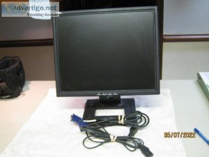 DELL 17&rdquo FLAT SCREEN COMPUTER MONITOR &ndash INCLUDES VGA C