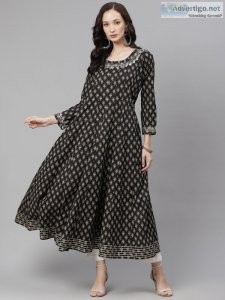 Anarkali cotton kurti manufacturers