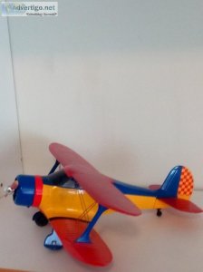 Beechcraft Staggerwing Die Cast Airplane