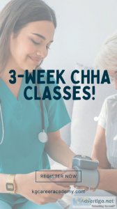 KandG Career Academy - 3-Week Home Health Aide Classes