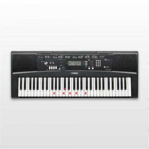 Yamaha EZ-220 Digital Keyboard with 61 Keys - Black