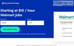 Get your job at Walmart