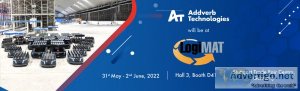 Get ready to watch live products demo at logimat 2022 | addverb 