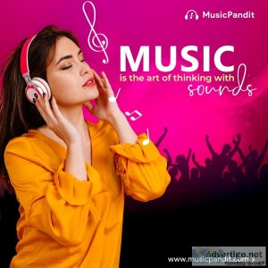 Music pandit- online music learning platform