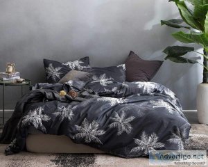 Best Pattern Sheet Of Black With White Palm Leaves At Ecocott