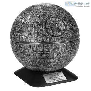 Death star adult cremation urn - star wars urn, custom urn for a