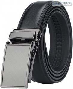 HIMI Men s Comfort Genuine Leather Ratchet Dress Belt with Autom