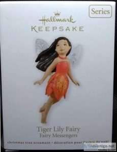 2012 Hallmark Keepsake Tiger Lily Fairy ornament (mint in box)