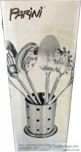 7pc Stainless Steel Utensil Set