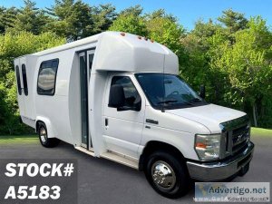 2011 Ford E350 Non-CDL Wheelchair Shuttle Bus From Florida (A518