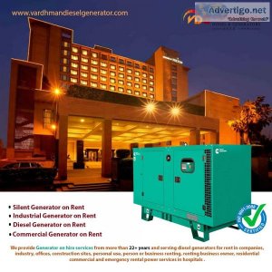 Generator On Rent In Panchkula