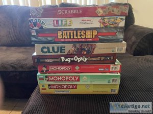 Board games NEVER OPENED