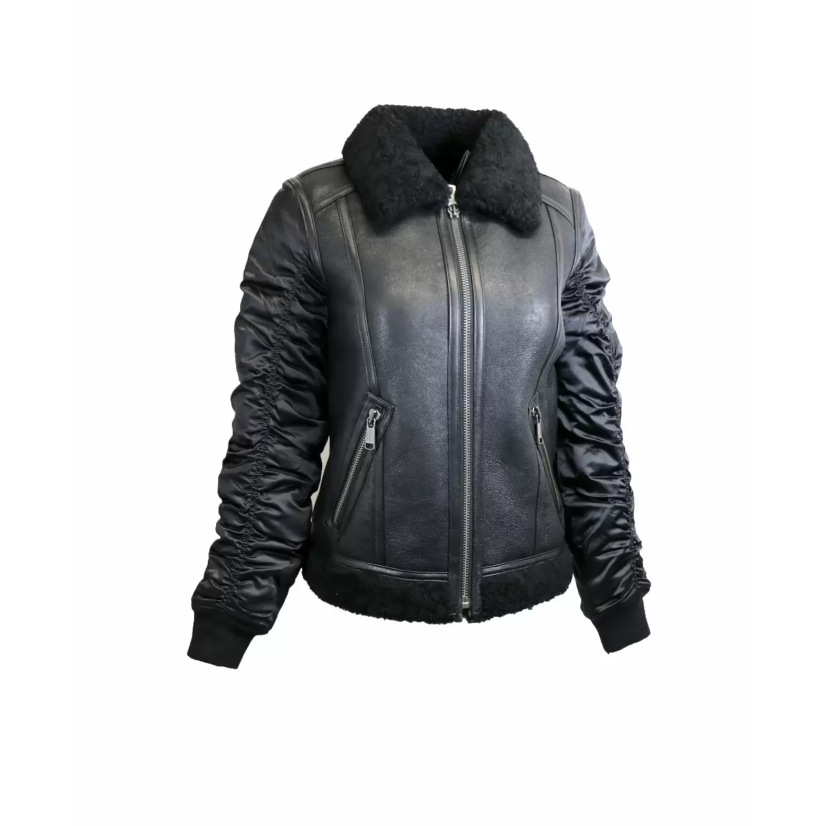 Shop The Best Stylish Women s Sheepskin Jacket - Zooloo Leather