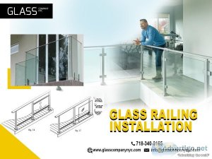 Glass Railing Installation and Partition New York