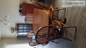 Dining Table and 8 Chairs