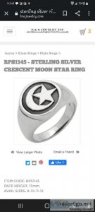 Lost Islam silver  ring