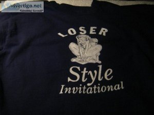 STYLE Invitational LOSER TEE SHIRT &ndash Size Large