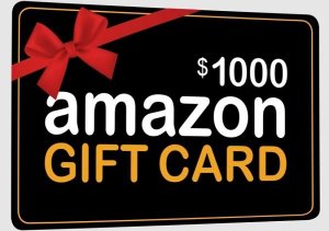 1000 Amazon Gift Card Giveaway