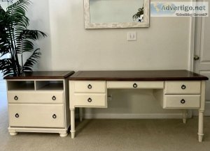 Broyhill Desk and Credenza