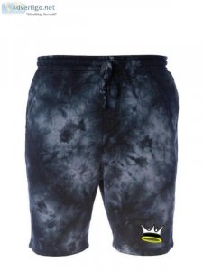 Best Male Activewear  Greater Than Tie Dyed Fleece Shorts