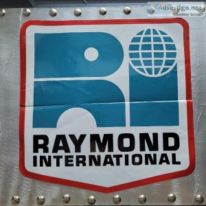 Retro Raymond International Group Large decal Civil Engineering 