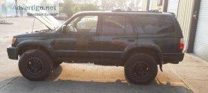 2001 Toyota 4runner 4WD- Right side damage