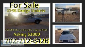 1998 Dodge Dakota Pickup Truck