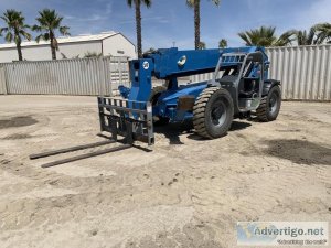 2012 GENIE GTH1056 ROUGH TERRAIN REACH FORKLIFT 1630142224