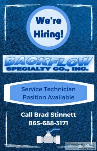 Backflow Technician