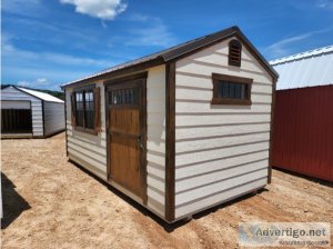 8X16 LEGACY SERIES UTILITY BUILDING WITH WORK BENCH