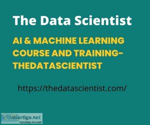 AI and Machine Learning Course and Training- thedatascientist