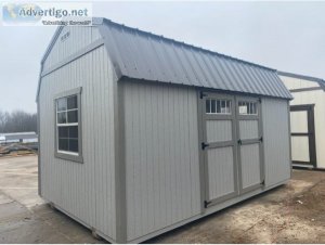 10X16 ESTATE SERIES LOFTED BUILDING WITH ELECTRICAL