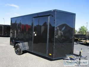 6 X 12 ENCLOSED TRAILER BLACKOUT 2022 CW