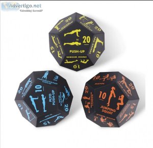 FITNESS SPORTS DICE SET CARDIO YOGA EXERCISE  Epic Health Access