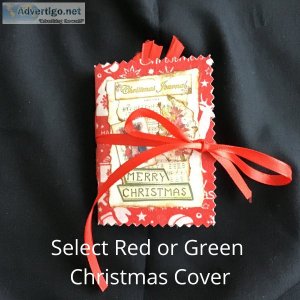 Festive Mini CHRISTMAS JUNK JOURNAL For You or as a Lovely Gift 