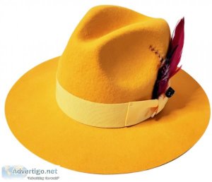 Best 20 % Off Wool Felt Fedora Hats For Men - Scarves and Fedora