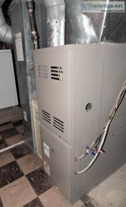 Gas  Goodman Furnace And Trane Air Conditioner