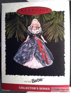 1995 Hallmark Keepsake Holiday Barbie Ornament