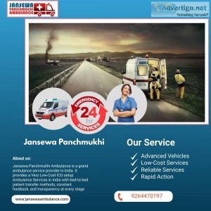 Advanced Ambulance Service in Hazaribagh by Jansewa Panchmukhi