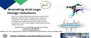 With us, you will get all solutions related to branding and logo